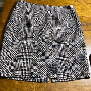 J McLaughlin plaid skirt ,